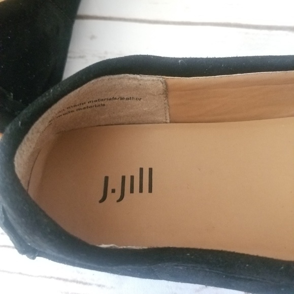 J Jill Black Suede Moccasin - Picture 4 of 6